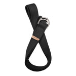 Yoga strap with two D-ring closure - regionally produced