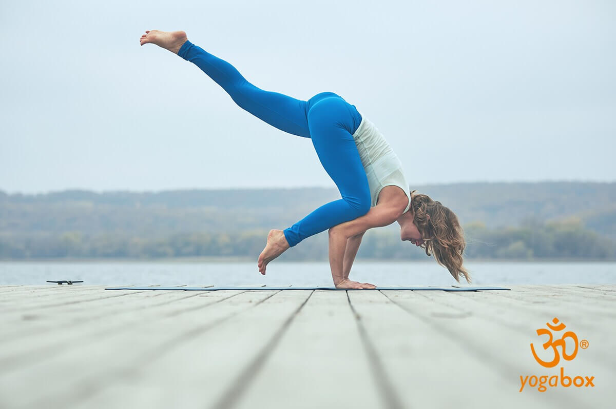 Eka Pada Bakasana I einbeinige Krähe für Dein Gleichgewicht