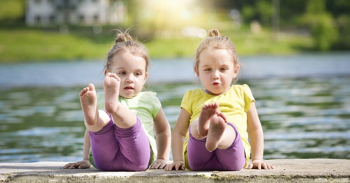 Kinderyoga im Kindergarten: Ruhe-Inseln für die Kleinsten