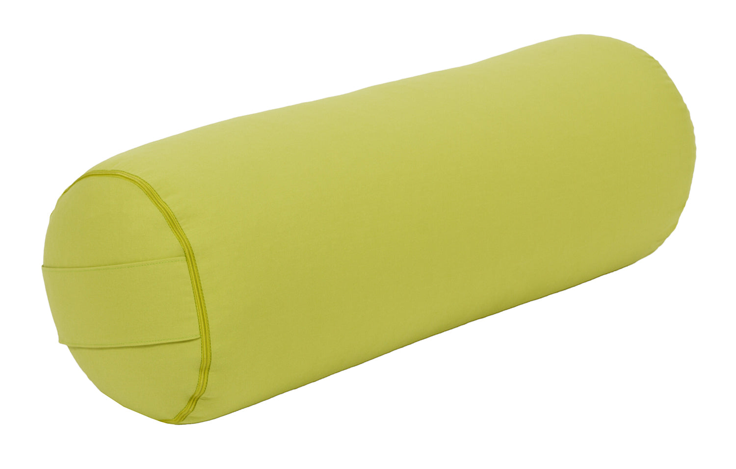Yoga und Pilates Bolster / Yogarolle D - regional hergestellt lindgrün 65 x 22 x 22 cm Buchweizenschalen
