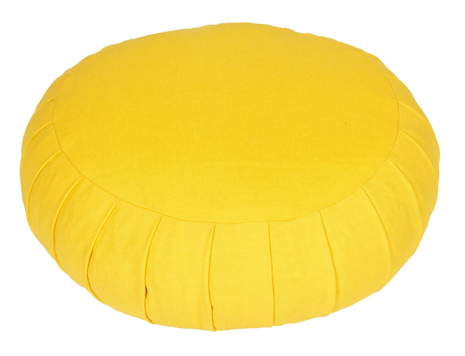 Meditationskissen / Yogakissen Zafu BASIC mit ZIP dotter 31 x 31 x 15 cm Buchweizenschalen