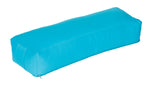 Yoga und Pilates Rechteckbolster D - regional hergestellt aqua 60 x 20 x 14 cm Buchweizenschalen