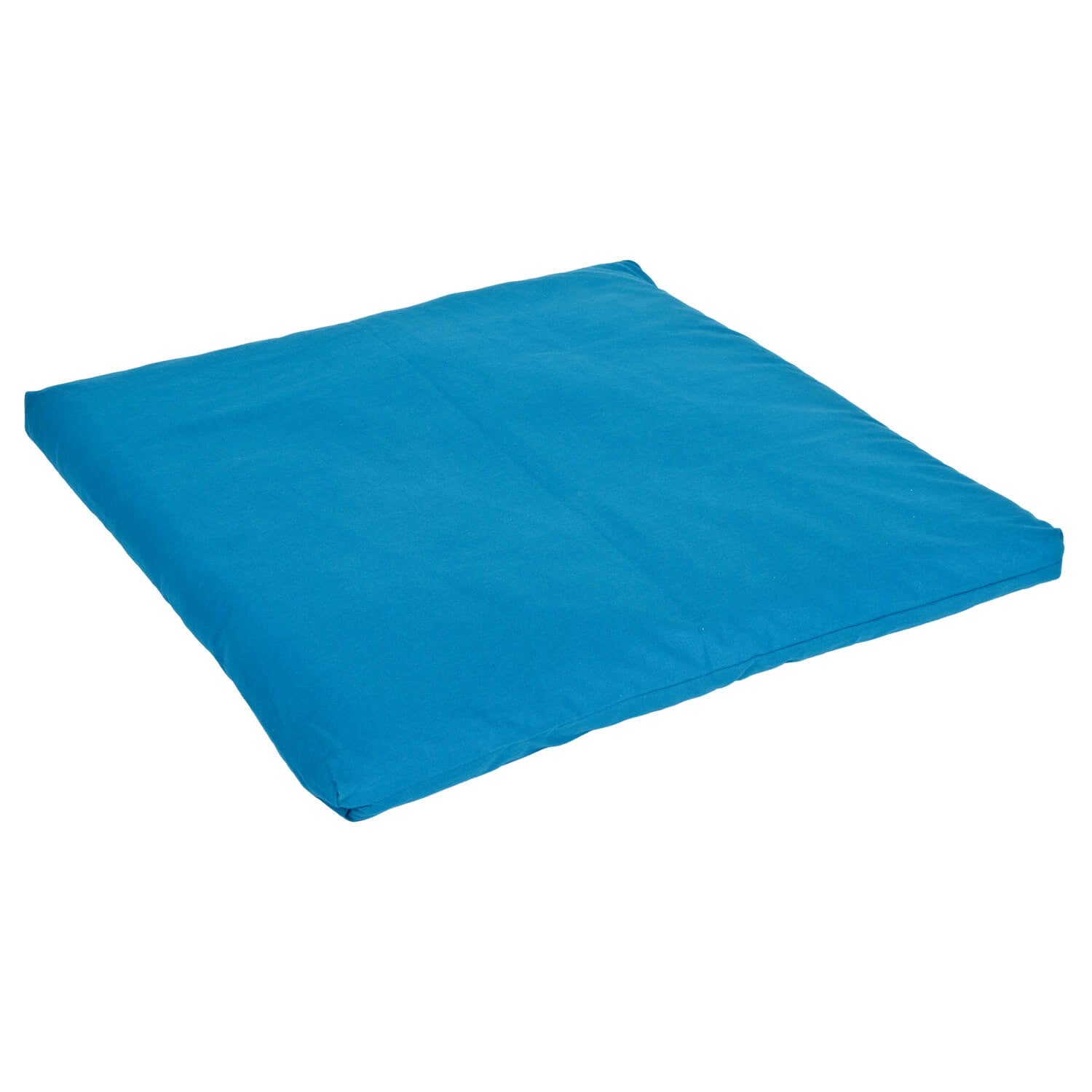 Zabuton / Meditationsunterlage BASIC petrol 80 x 80 x 5 cm Baumwollvlies