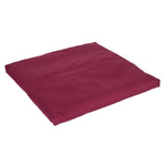 Zabuton / Meditationsunterlage BASIC aubergine 80 x 80 x 5 cm Baumwollvlies