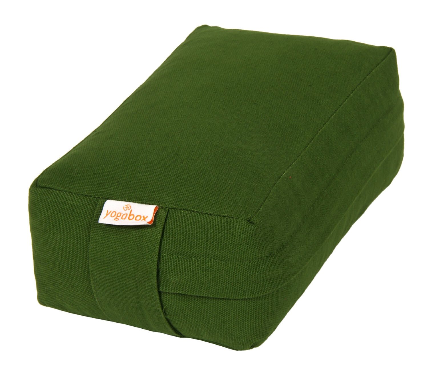 VIPASSANA Kissen mini olivgrün 22 x 13 x 8 cm Buchweizenschalen