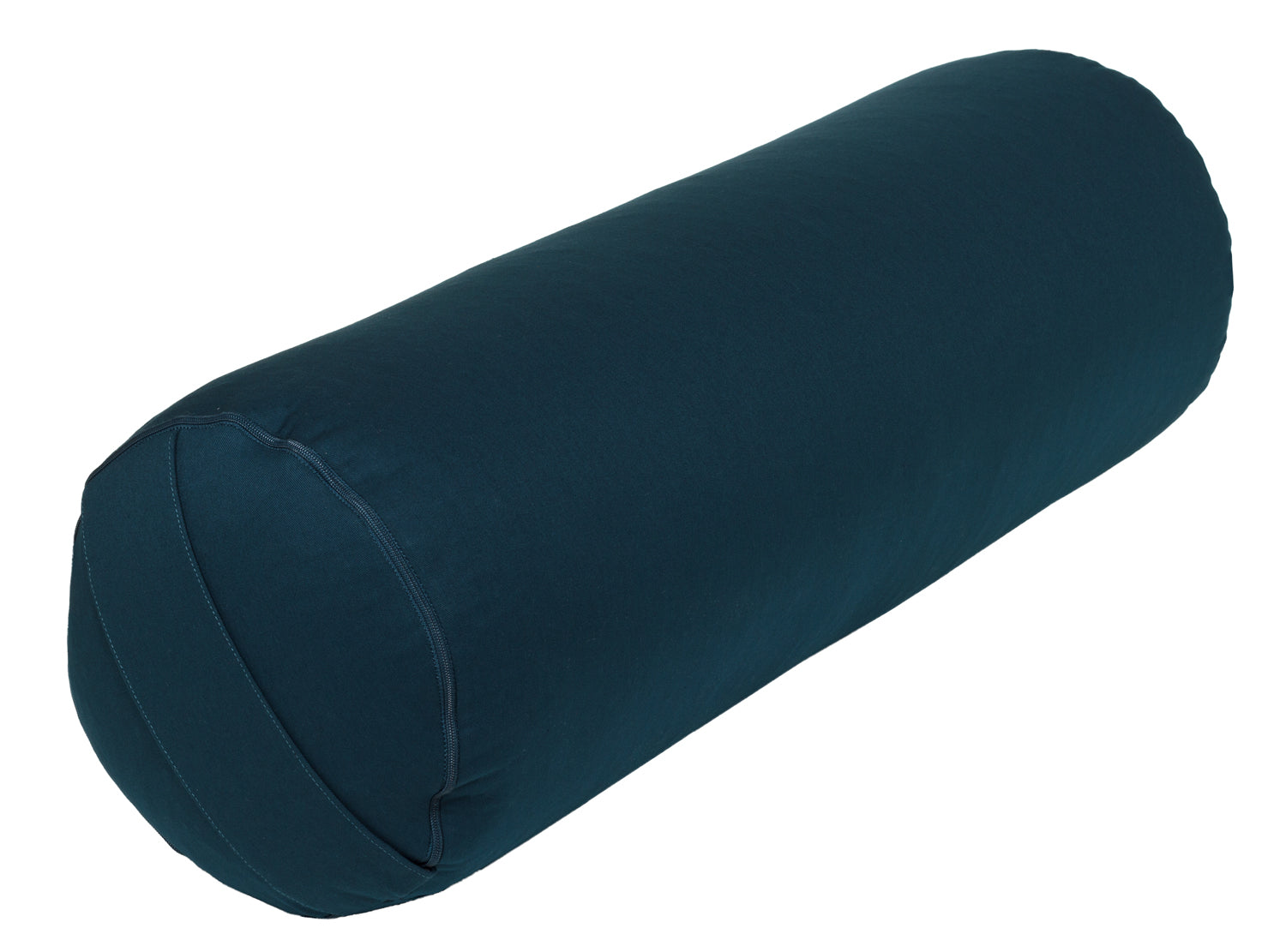 Yoga und Pilates Bolster / Yogarolle D - regional hergestellt petrol 65 x 22 x 22 cm Buchweizenschalen