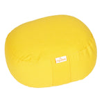 Yogilino® Reise Meditationskissen mini oval BASIC dotter 26 x 21 x 9 cm Buchweizenschalen