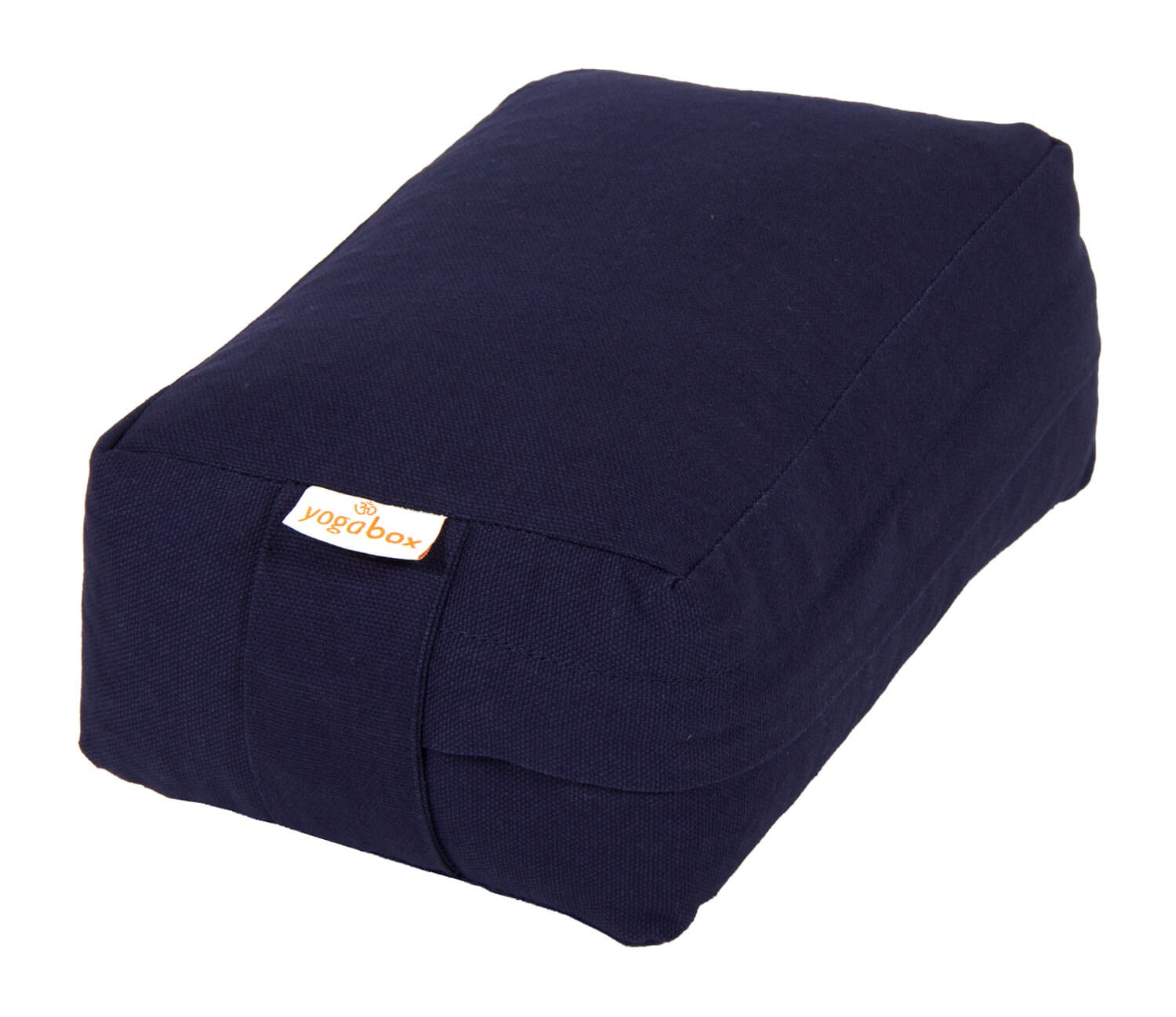 VIPASSANA Kissen mini dunkelblau 22 x 13 x 8 cm Buchweizenschalen