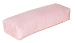 Yoga und Pilates Rechteckbolster D - regional hergestellt rosa 60 x 20 x 14 cm Buchweizenschalen