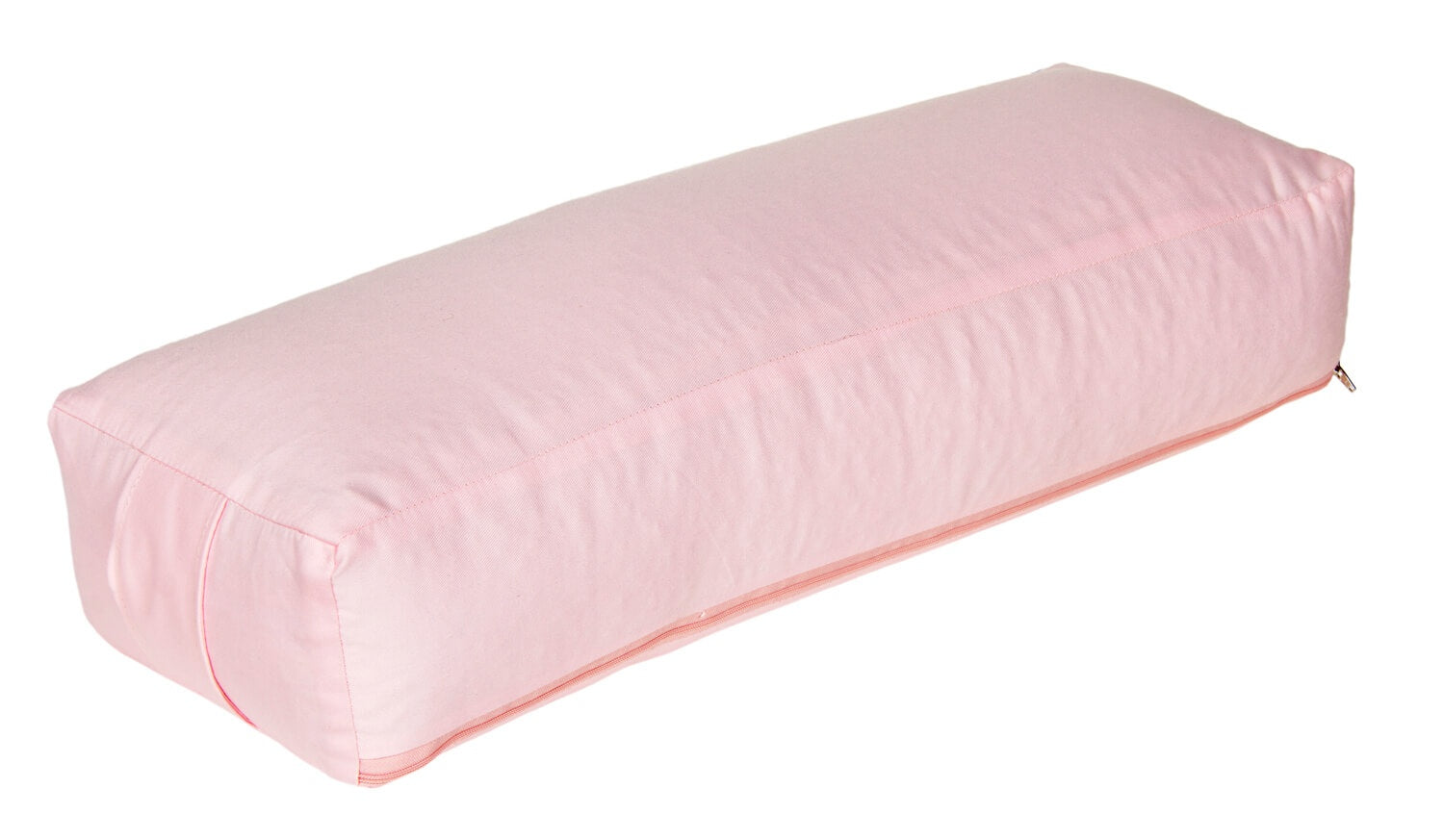 Yoga und Pilates Rechteckbolster D - regional hergestellt rosa 60 x 20 x 14 cm Buchweizenschalen
