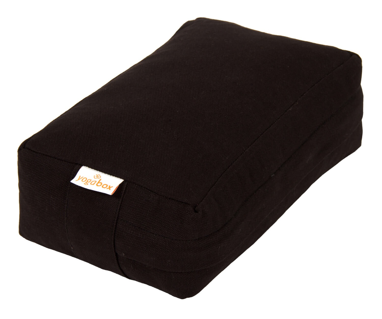 VIPASSANA Kissen mini schwarz 22 x 13 x 8 cm Buchweizenschalen