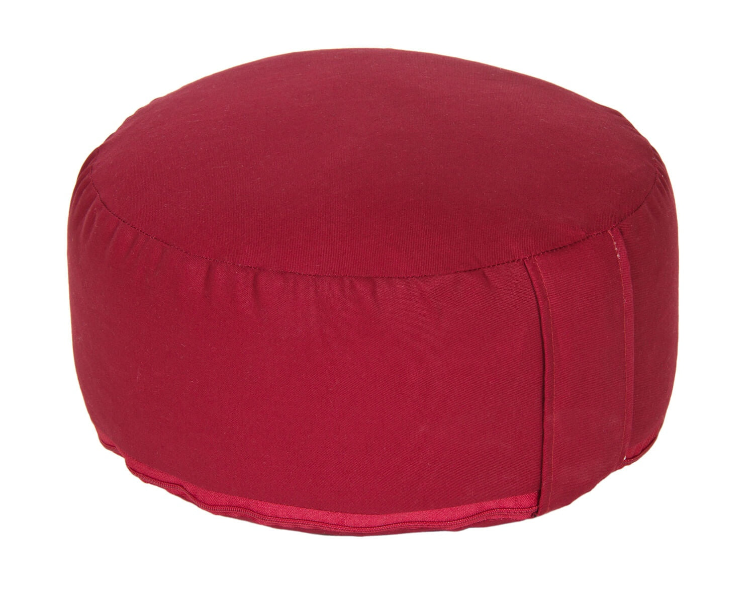 Yogakissen Glückssitz® Classic D - regional hergestellt bordeaux 30 x 30 x 13 cm Buchweizenschalen