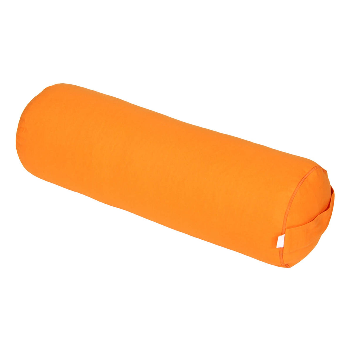 Yoga und Pilates Bolster / Yogarolle BASIC orange 65 x 22 x 22 cm Buchweizenschalen
