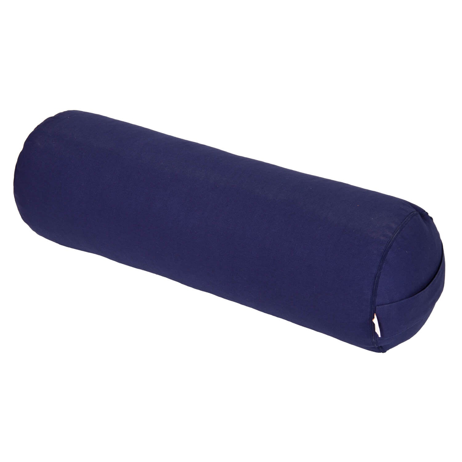 Yoga und Pilates Bolster / Yogarolle BASIC dunkelblau 65 x 22 x 22 cm Buchweizenschalen