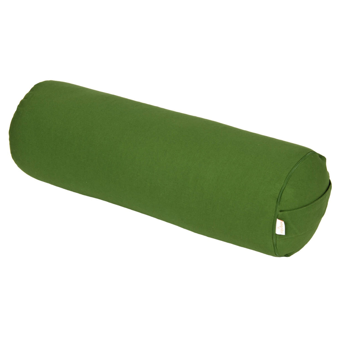 Yoga und Pilates Bolster / Yogarolle BASIC olive 65 x 22 x 22 cm Buchweizenschalen