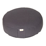 Meditationskissen BASIC extra FLACH grau 35 x 35 x 8 cm Buchweizenschalen