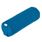 Yoga MINI BOLSTER / Nackenrolle BASIC petrol 38 x 15 x 15 cm Buchweizenschalen