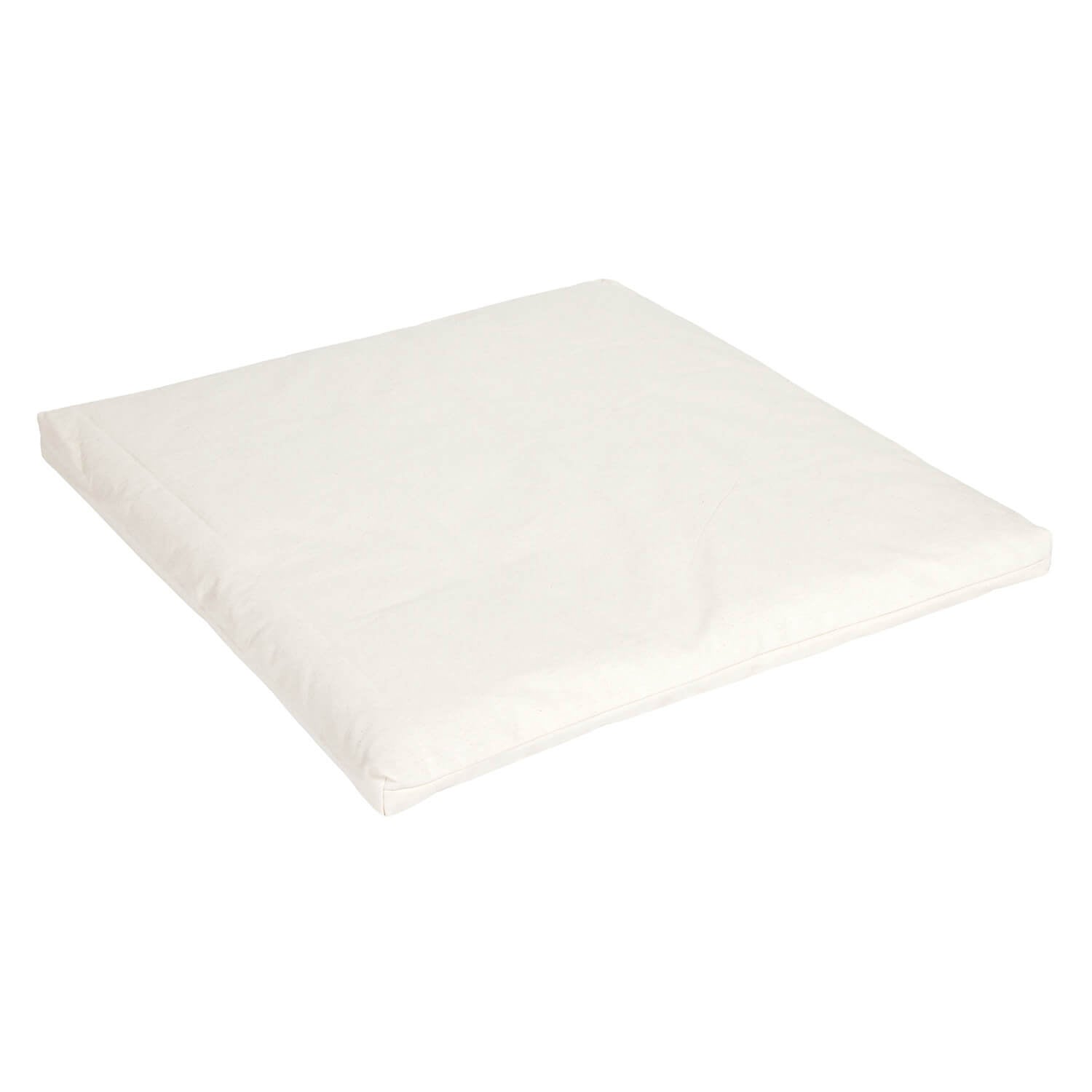 Zabuton / Meditationsunterlage BASIC natur 80 x 80 x 5 cm Baumwollvlies