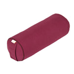 Yoga MINI BOLSTER / Nackenrolle BASIC aubergine 38 x 15 x 15 cm Buchweizenschalen