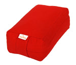 VIPASSANA Kissen mini rot 22 x 13 x 8 cm Buchweizenschalen