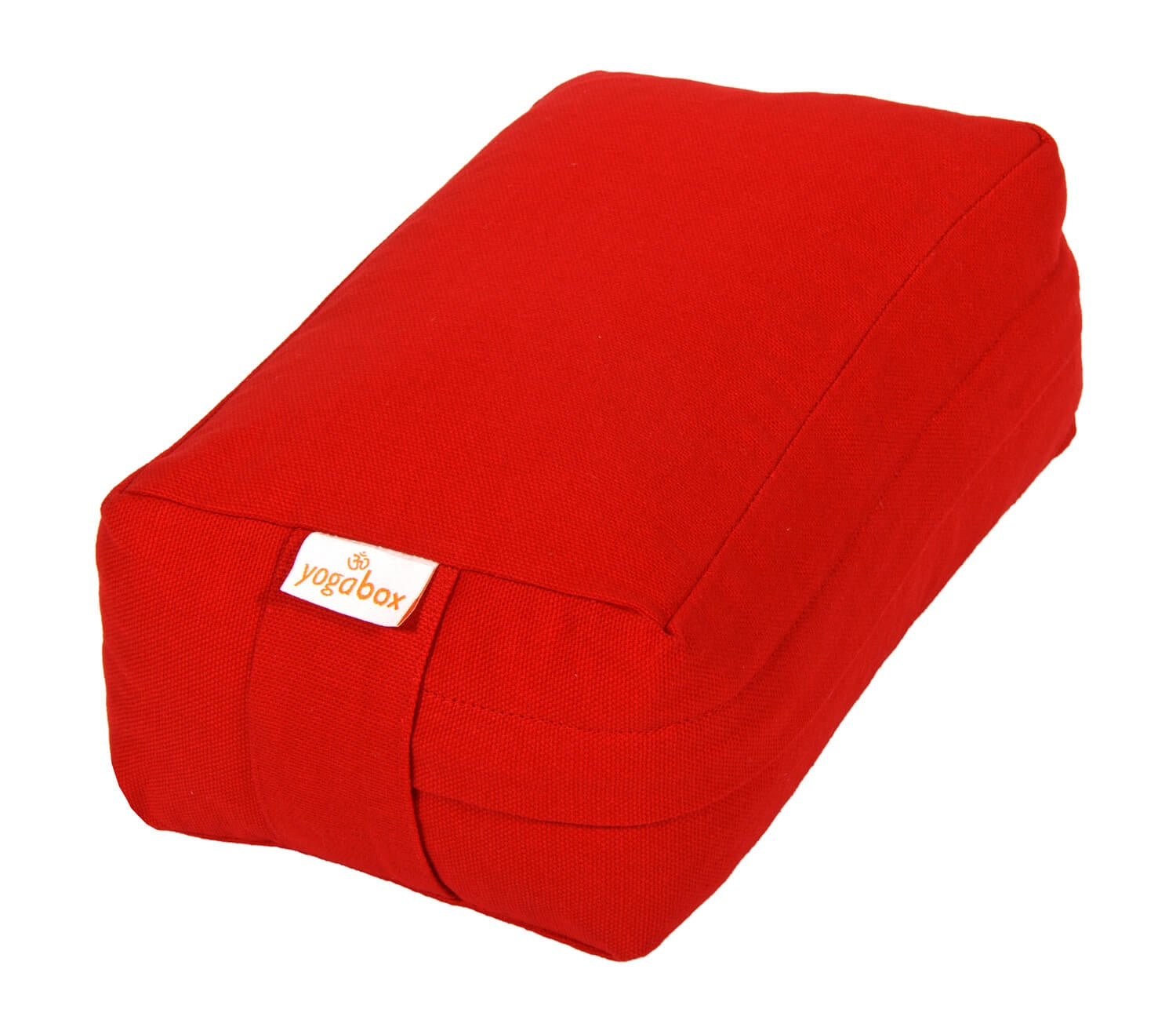 VIPASSANA Kissen mini rot 22 x 13 x 8 cm Buchweizenschalen