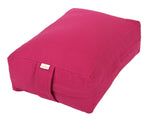 VIPASSANA Kissen XL magenta 45 x 33 x 14 cm Buchweizenschalen