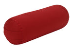 Yoga und Pilates Bolster / Yogarolle D - regional hergestellt bordeaux 65 x 22 x 22 cm Buchweizenschalen