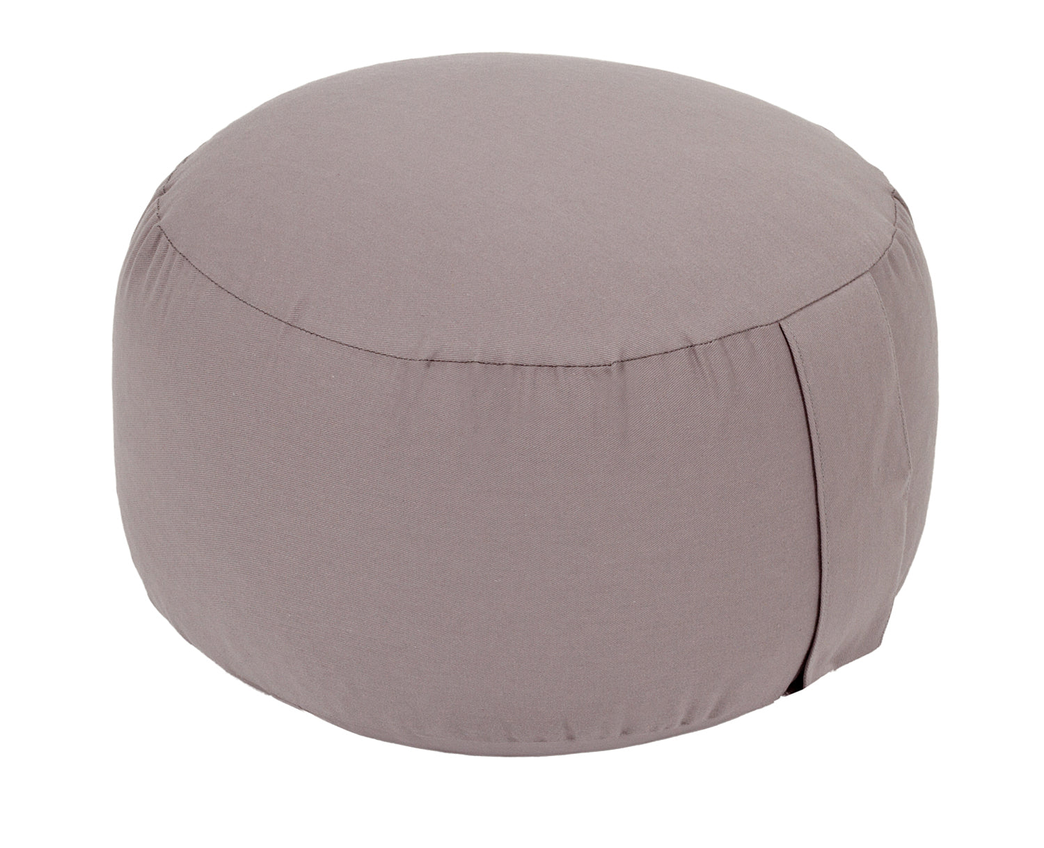 Yogakissen Glückssitz® Basic small D - regional hergestellt grau 26 x 26 x 14 cm Buchweizenschalen