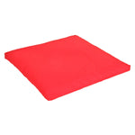 Zabuton / Meditationsunterlage BASIC rot 80 x 80 x 5 cm Baumwollvlies