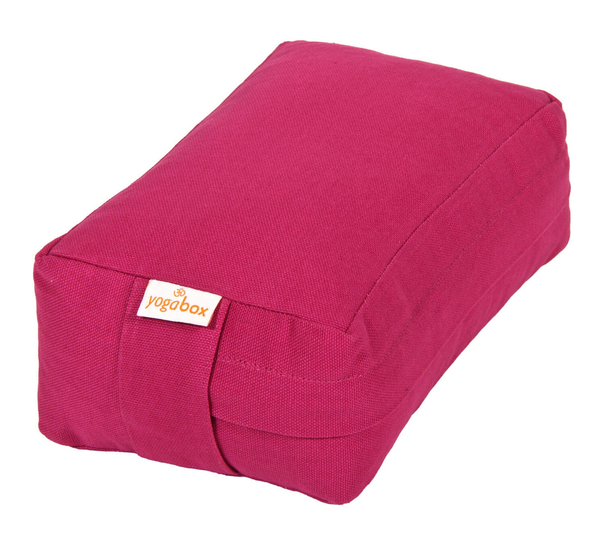 VIPASSANA Kissen mini magenta 22 x 13 x 8 cm Buchweizenschalen