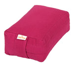 VIPASSANA Kissen mini magenta 22 x 13 x 8 cm Buchweizenschalen