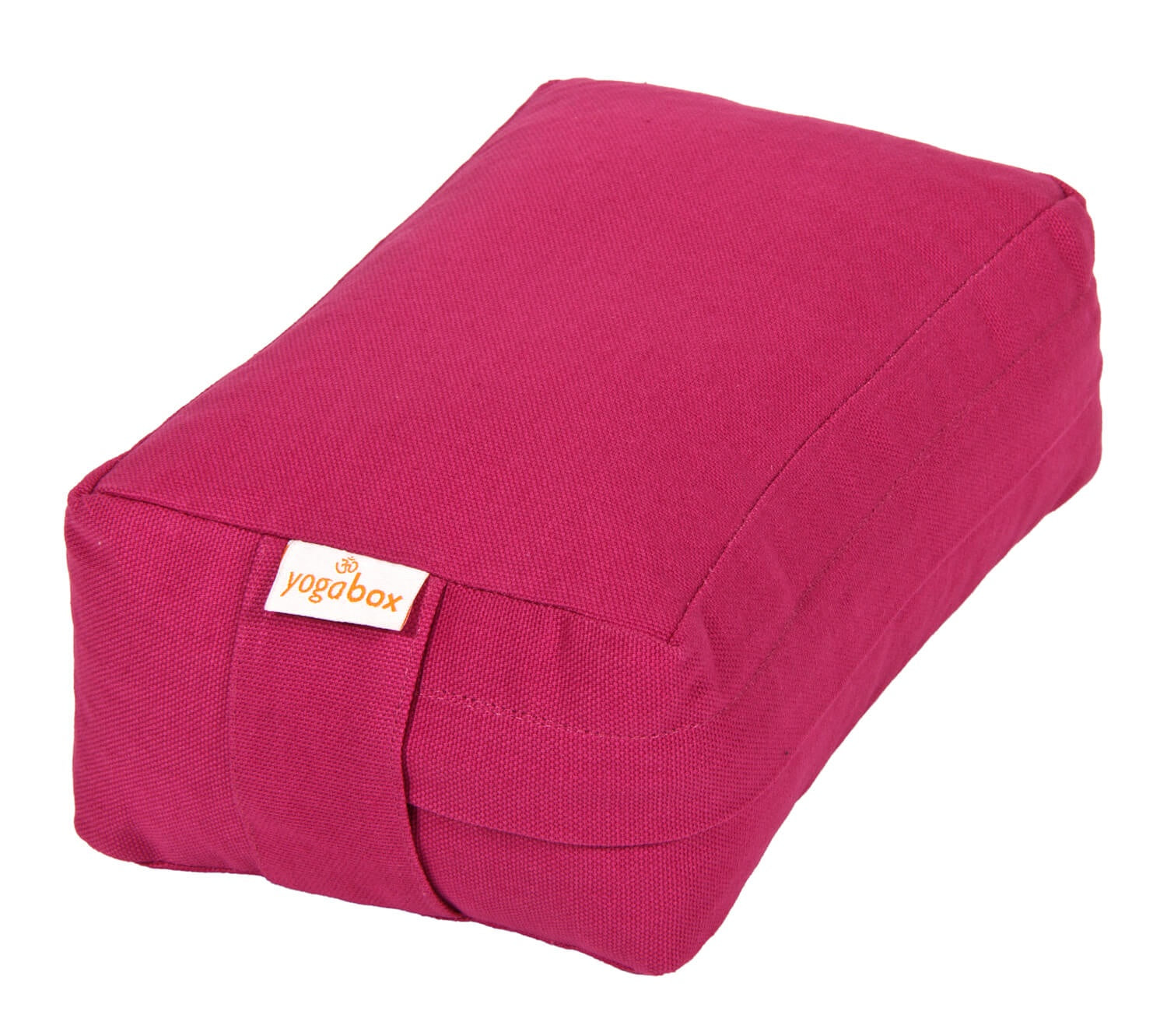 VIPASSANA Kissen mini magenta 22 x 13 x 8 cm Buchweizenschalen