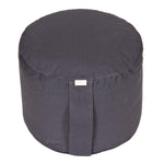 Meditationskissen Rondo Big BASIC grau 35 x 35 x 25 cm Buchweizenschalen