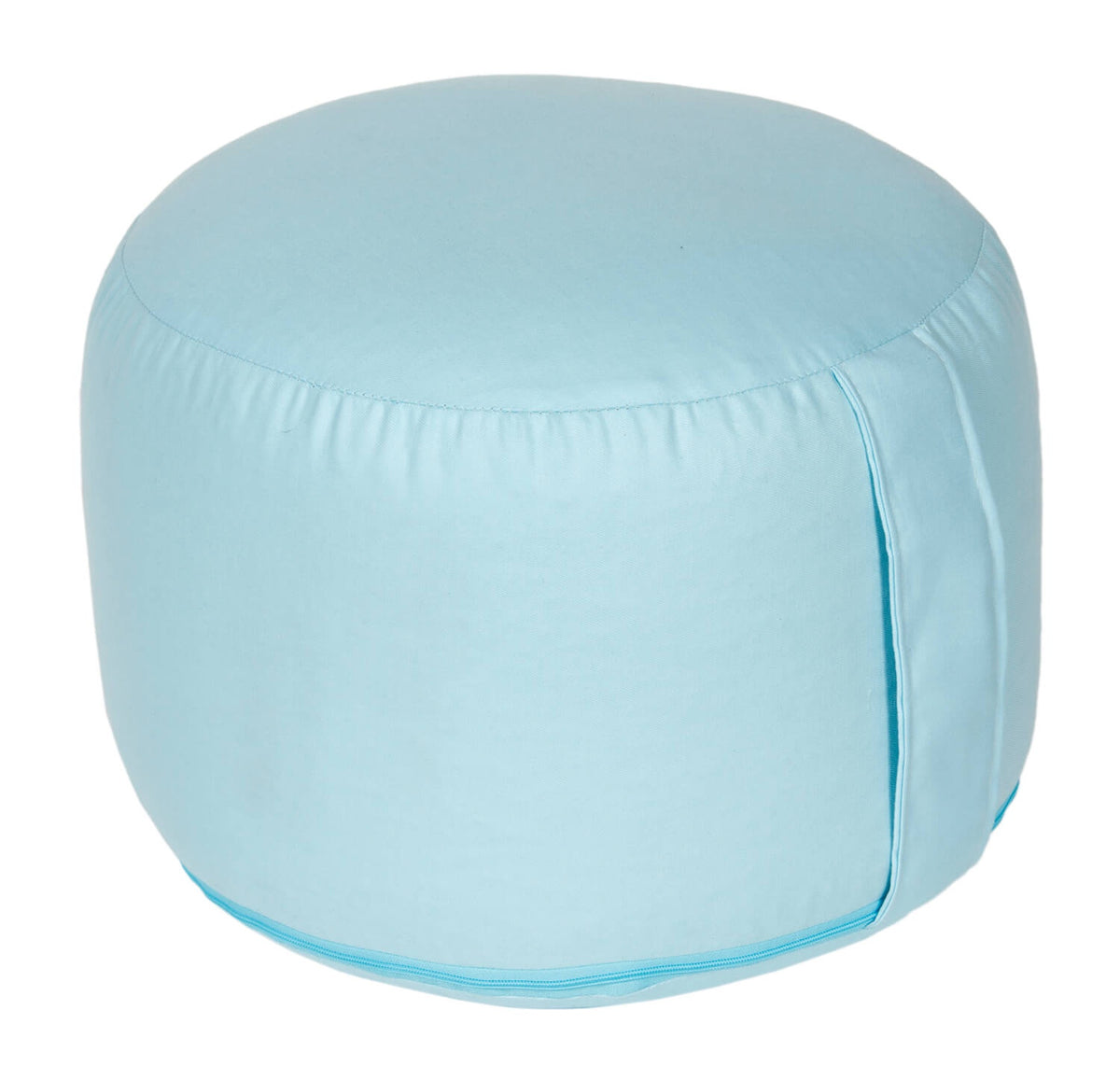 Glückssitz® Rondo Big D - regional hergestellt hellblau 36 x 36 x 28 cm Buchweizenschalen
