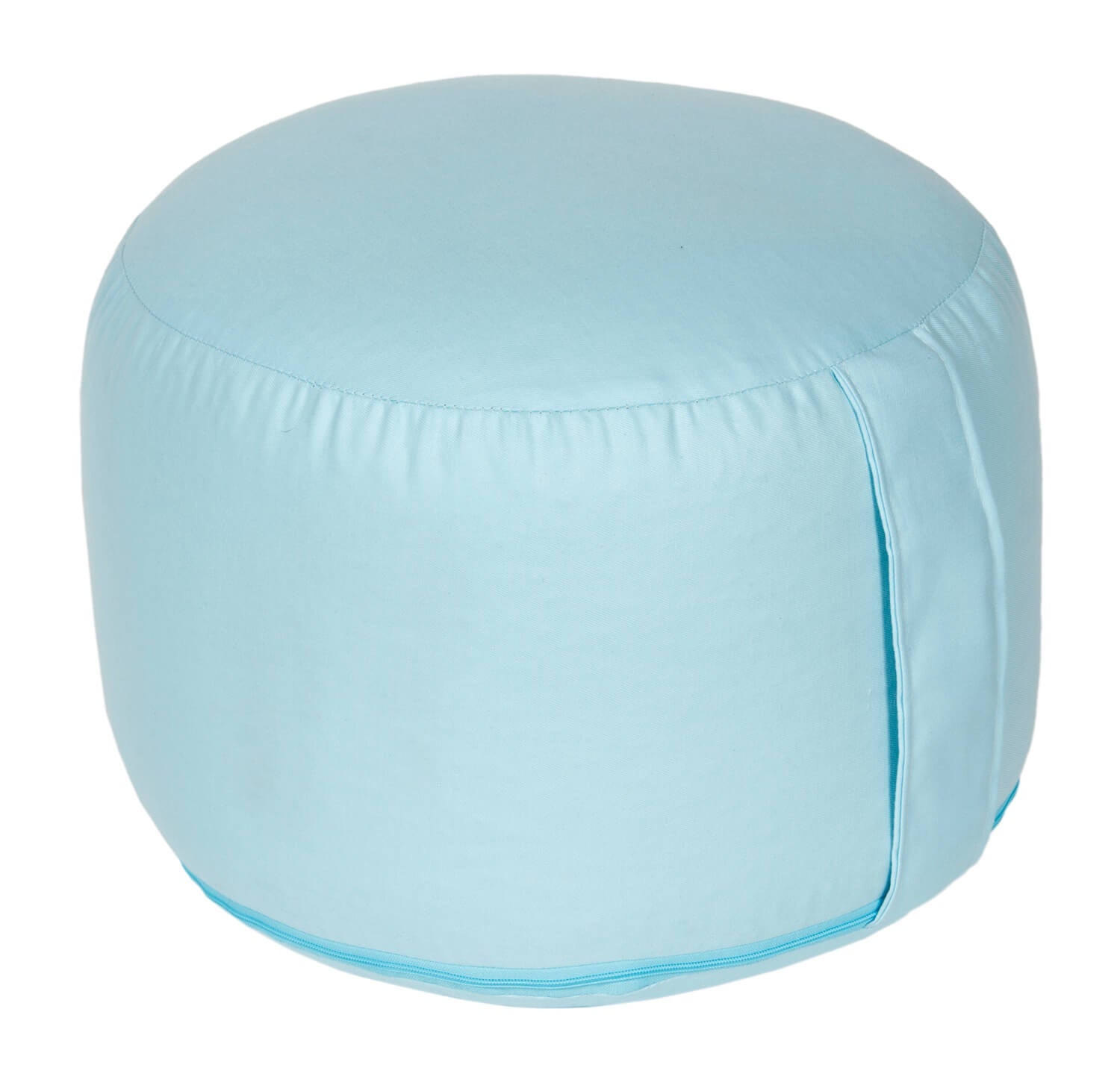 Glückssitz® Rondo Big D - regional hergestellt hellblau 36 x 36 x 28 cm Buchweizenschalen