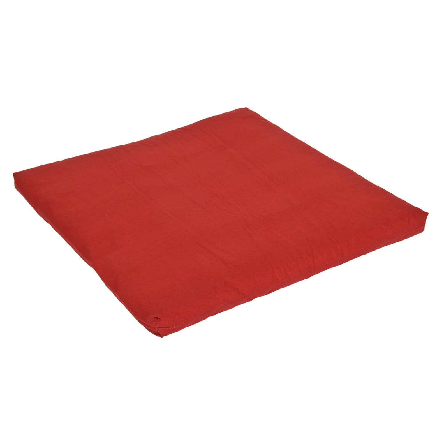Zabuton / Meditationsunterlage BASIC bordeaux 80 x 80 x 5 cm Baumwollvlies