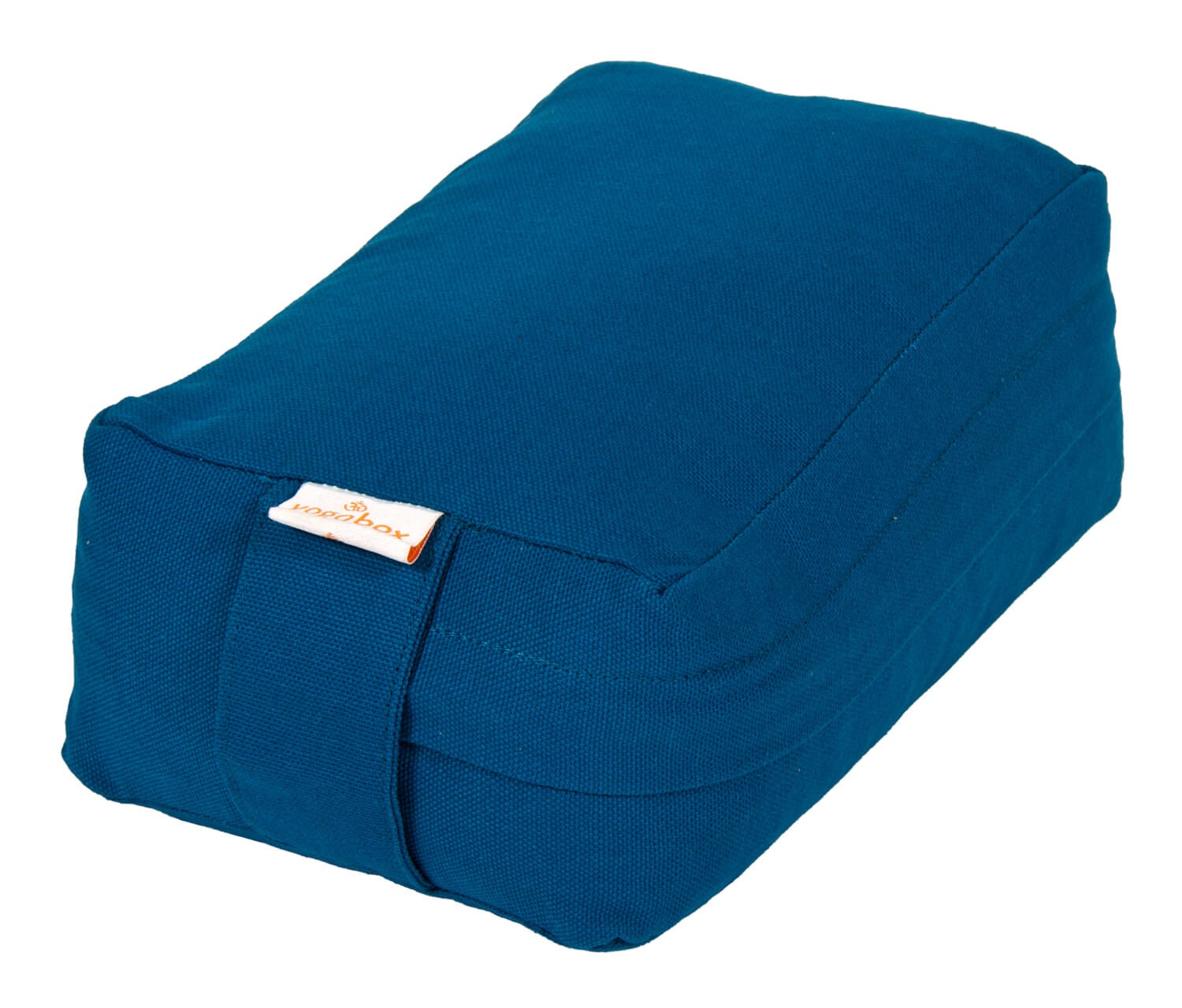 VIPASSANA Kissen mini petrol 22 x 13 x 8 cm Buchweizenschalen
