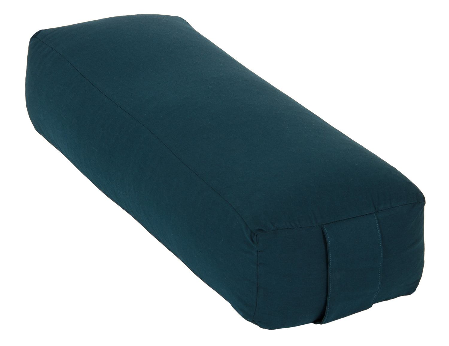 Yoga und Pilates Rechteckbolster D - regional hergestellt petrol 60 x 20 x 14 cm Buchweizenschalen