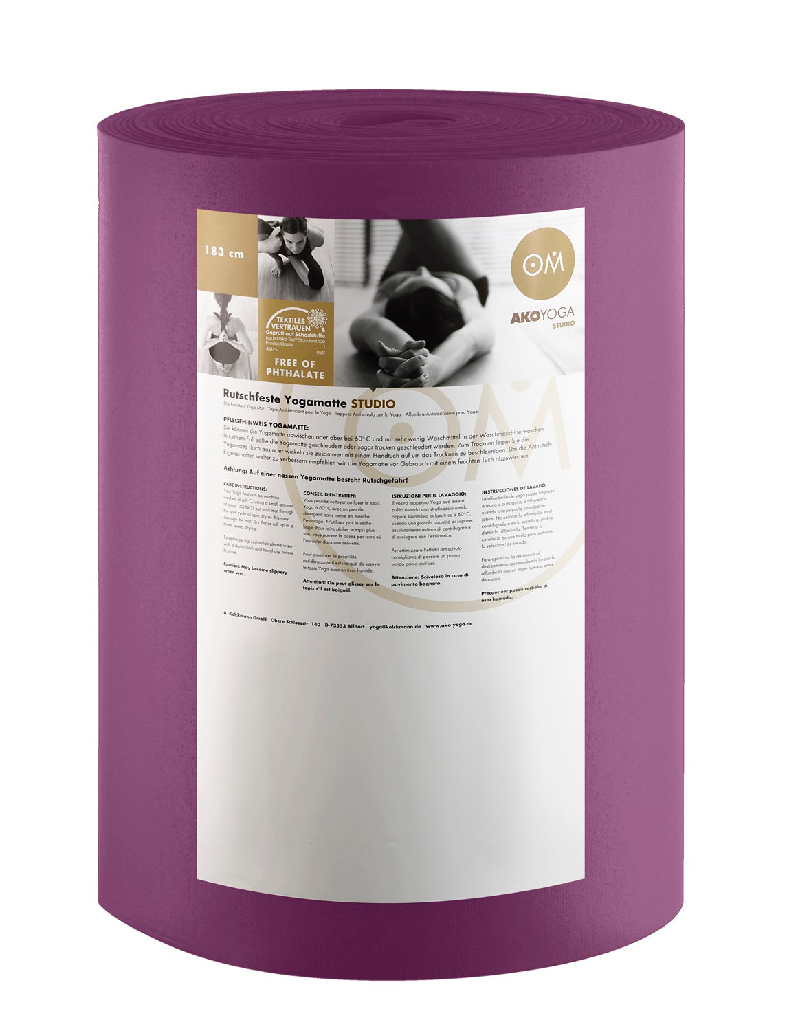Rollenware Yogamatte Premium
