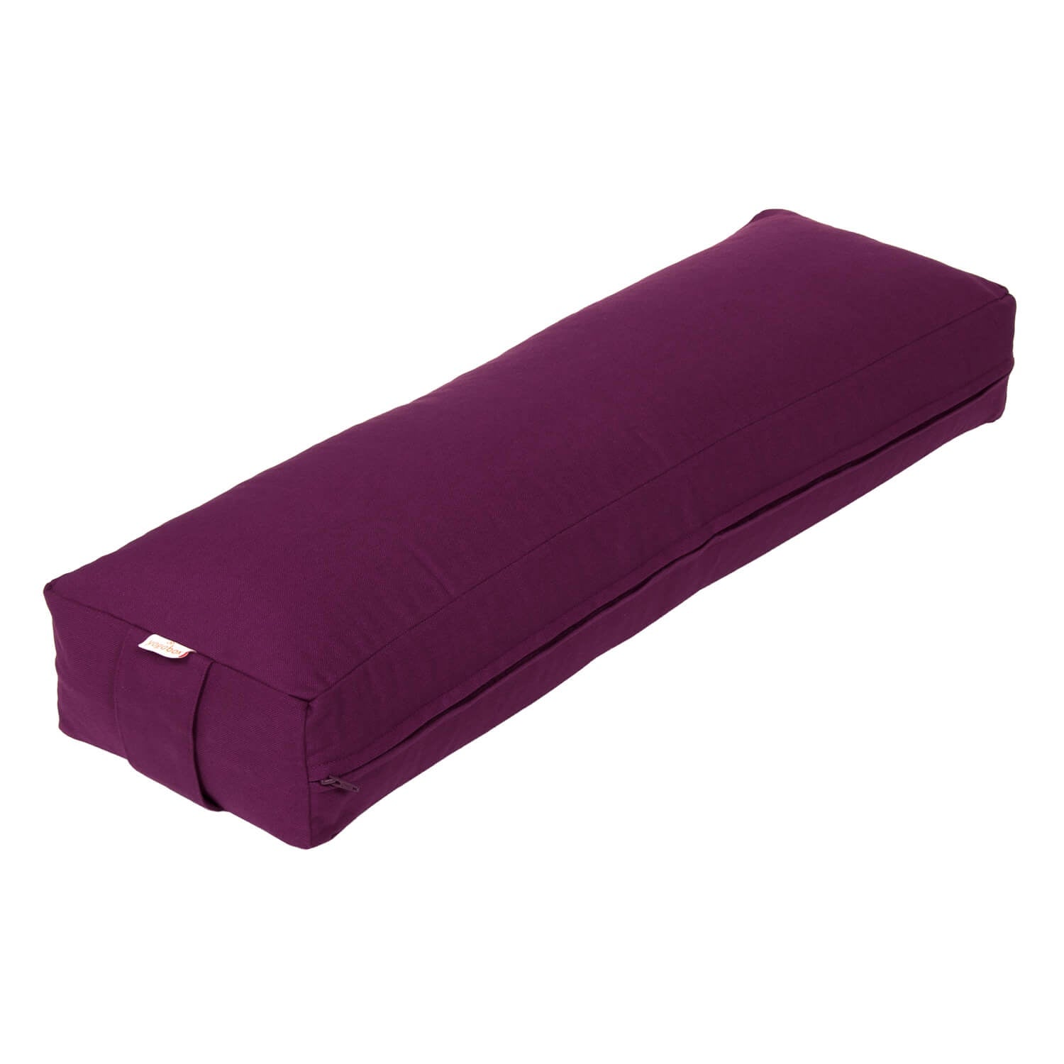 Pranayama Kissen BASIC Aubergine 70 x 20 x 10 cm Buchweizenschalen