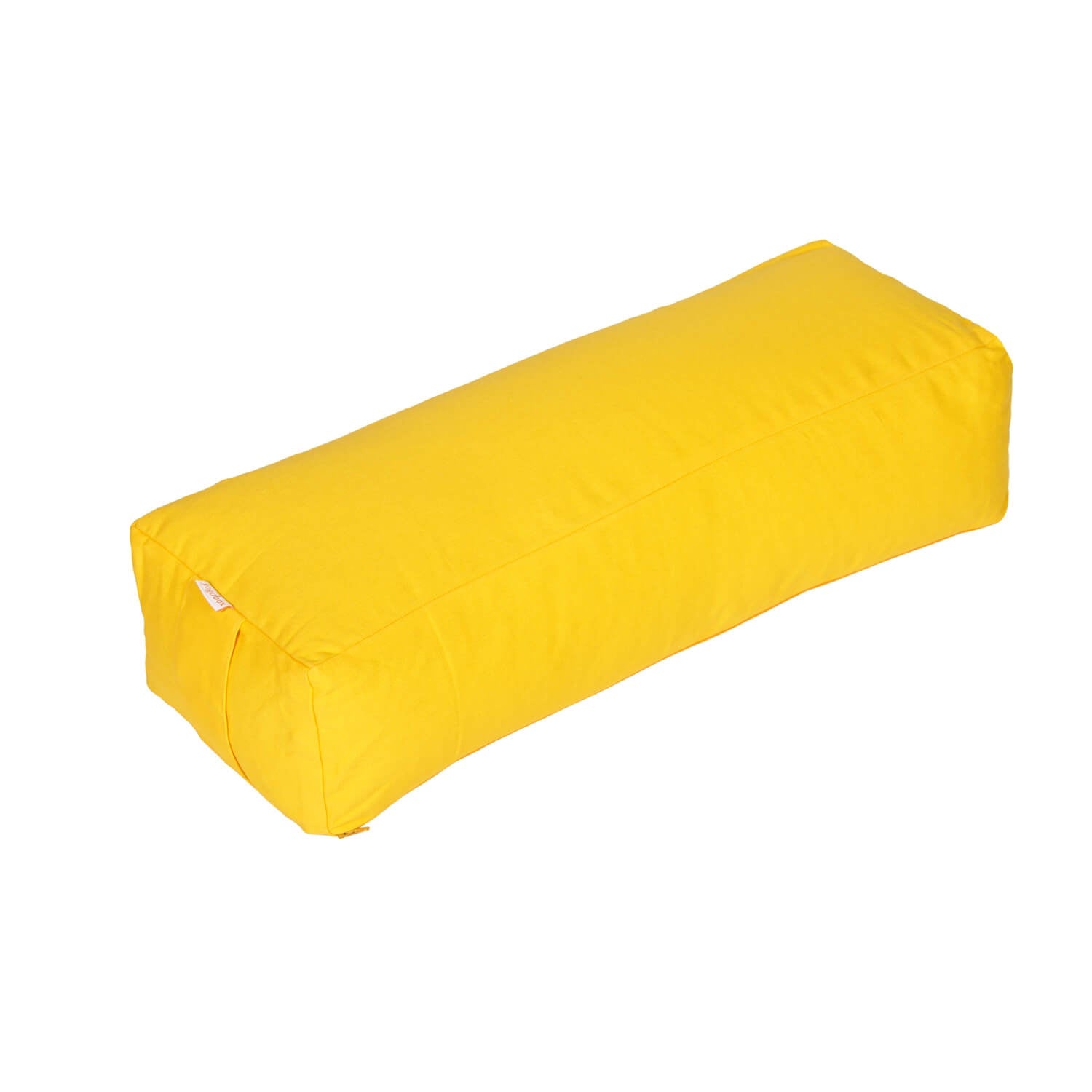 Yoga und Pilates Rechteckbolster BASIC dotter 60 x 20 x 14 cm Buchweizenschalen