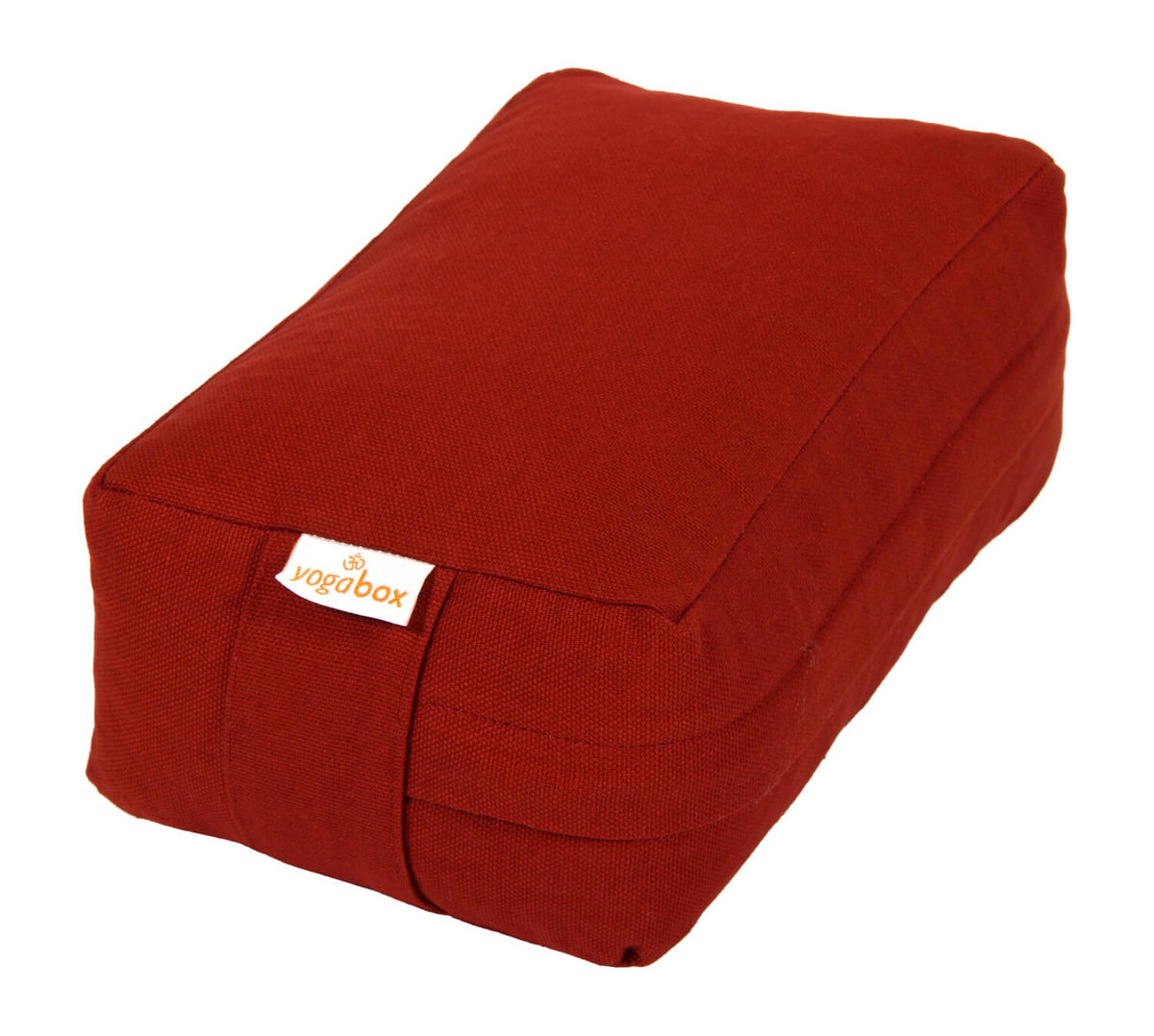 VIPASSANA Kissen mini bordeaux 22 x 13 x 8 cm Buchweizenschalen