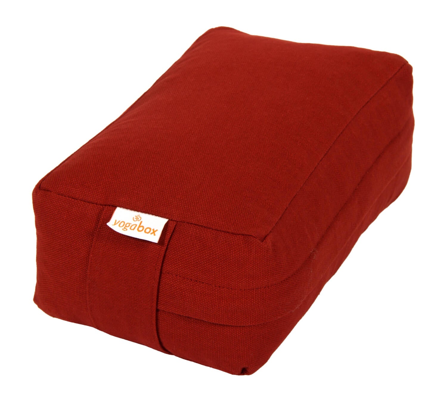 VIPASSANA Kissen mini bordeaux 22 x 13 x 8 cm Buchweizenschalen