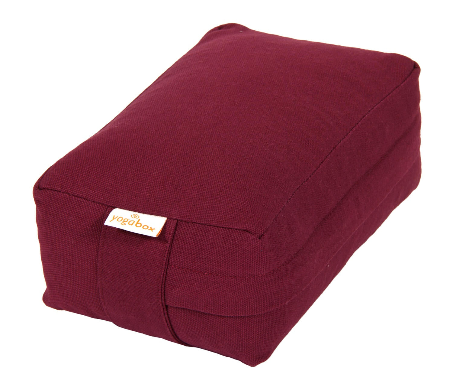 VIPASSANA Kissen mini aubergine 22 x 13 x 8 cm Buchweizenschalen