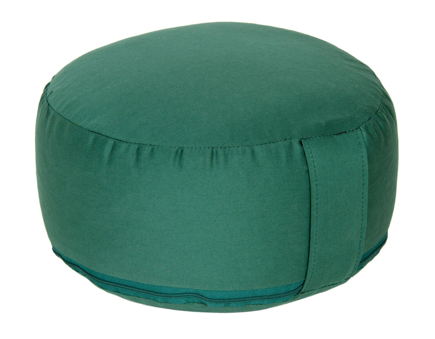 Yogakissen Glückssitz® Classic D - regional hergestellt dunkelgrün 30 x 30 x 13 cm Buchweizenschalen