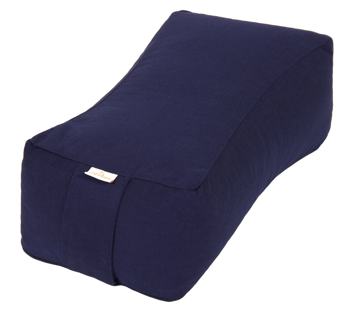 Meditationskissen SQUARE dunkelblau 38 x 20 x 13 cm Buchweizenschalen