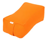 Meditationskissen SQUARE orange 38 x 20 x 13 cm Buchweizenschalen