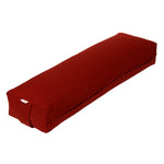 Pranayama Kissen BASIC Bordeaux 70 x 20 x 10 cm Buchweizenschalen