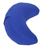 Glückssitz® MOND - regional hergestellt blau 40 x 17 x 12 cm Buchweizenschalen