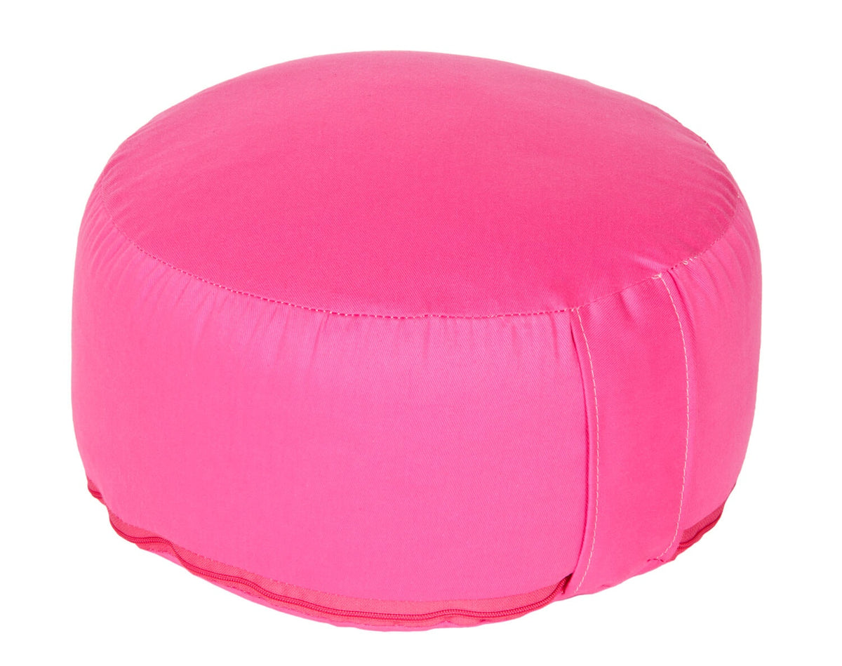 Yogakissen Glückssitz® Classic D - regional hergestellt pink 30 x 30 x 13 cm Buchweizenschalen